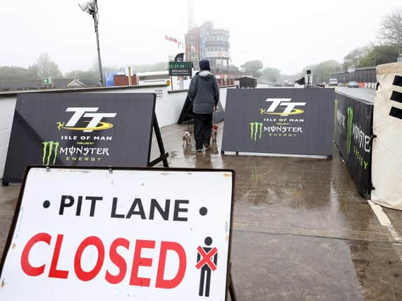 Wednesday's qualifying session at the Isle of Man TT has been cancelled due to poor weather. Picture: Stephen Davison/Pacemaker Press.