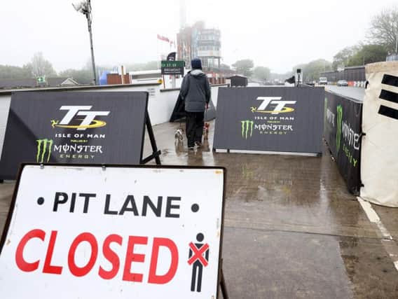 Poor weather has disrupted practice week at the Isle of Man TT. Picture: Stephen Davison/Pacemaker Press.