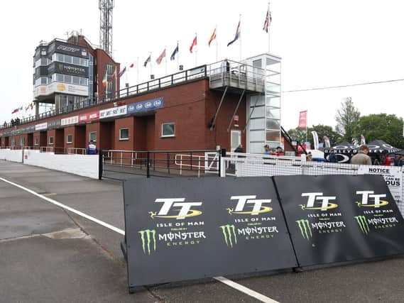 Friday afternoon's practice session at the Isle of Man TT has been cancelled due to wet weather and mist. Picture: Stephen Davison/Pacemaker Press.