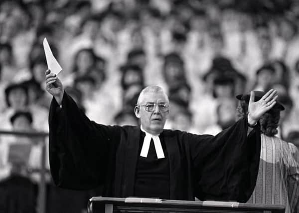 Rev Ian Paisley in 1991