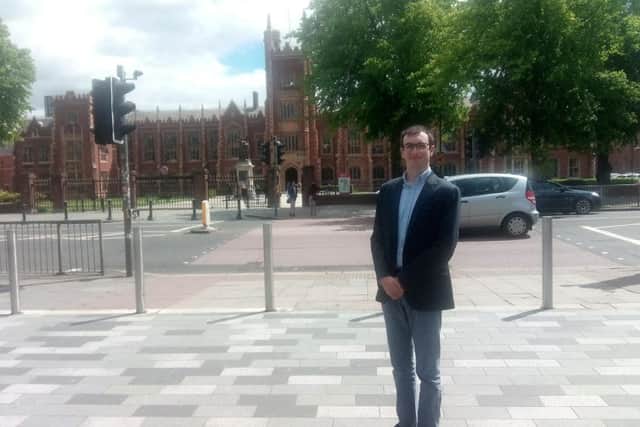 Chair of the Conservative and Unionist Society at Queen's University Rowan Wise