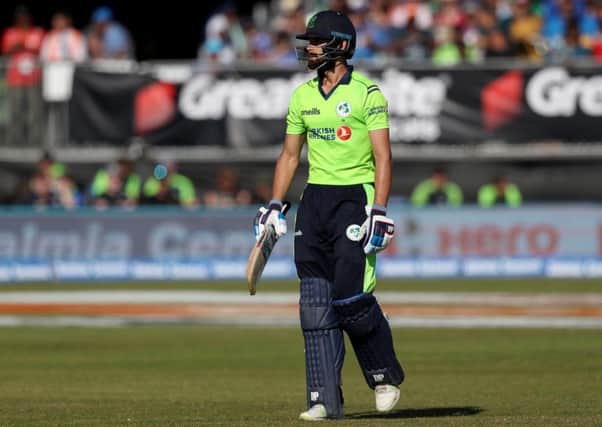James Shannon caught the eye with a brilliant innings against India last summer