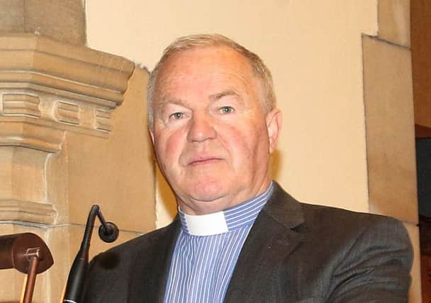 Rev Chris Hudson of All Souls Church, Elmwood Avenue, Belfast. Photo: Brian Little, Press Eye.
