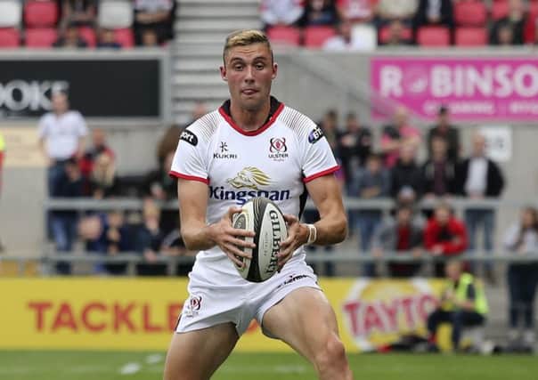 Aaron Sexton playing for Ulster