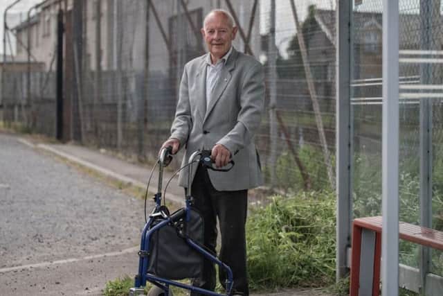 Rowland Savage, 90, says public transport helps him stay connected with family and friends.