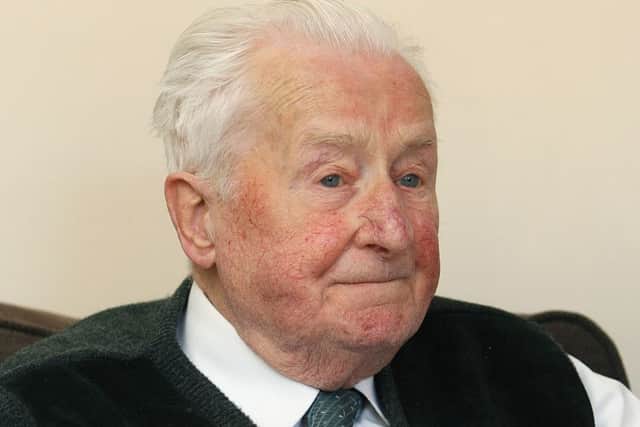 Belfast republican Billy McKee pictured in 2011. Photo: Mal McCann