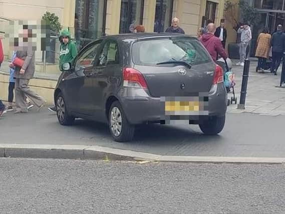 Just one example of some of the God awful car parking we have seen so far this year. (Photo: Derry Parking Berts)