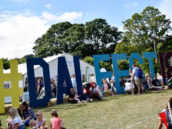 Festive scenes at last years action-packed Dalriada Festival