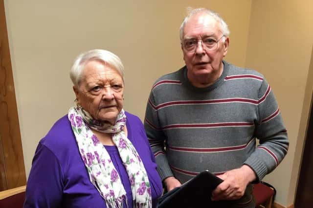 Anne Watson, 79, and David Florida-James, 80, are members of Age NI's consultative forum.