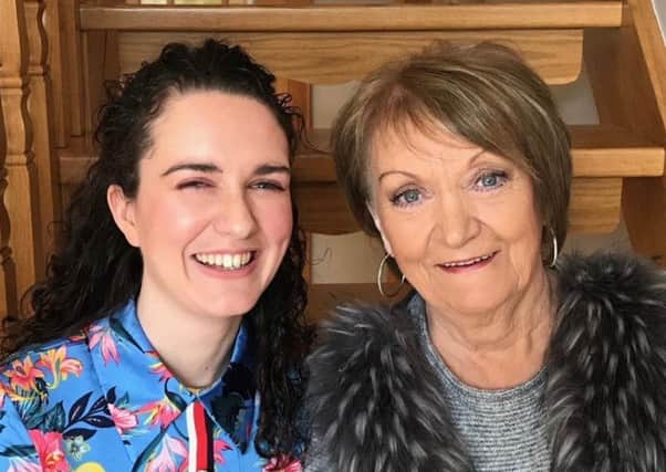 Andrea Begley with her aunt Philomena whom she recently toured with