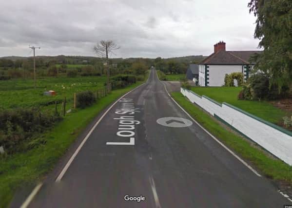 A46 Lough Shore Road near Enniskillen - Google Streetview