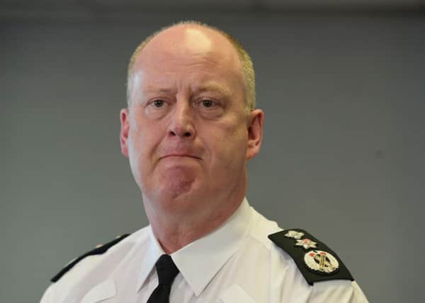 PSNI Chief constable George Hamilton. Photo Colm Lenaghan/Pacemaker Press