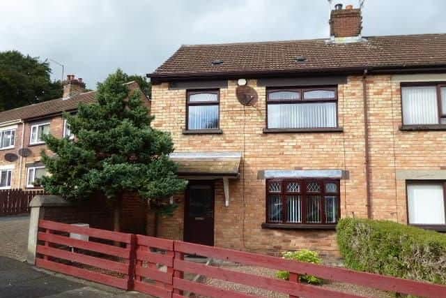 Three bedrooms - asking price 76,500.