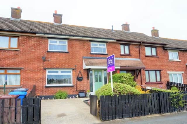 Three bedrooms - guide price: 64,950