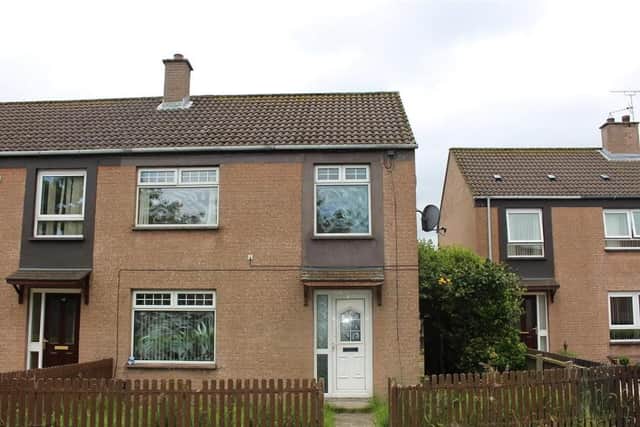 Three bedrooms - asking price: 54,950.