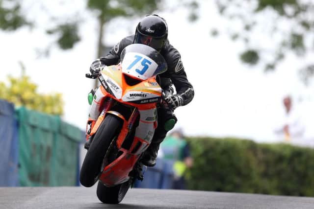 Co. Meath's Kevin Fitzpatrick edged victory in a narrow opening Supersport race at Enniskillen.