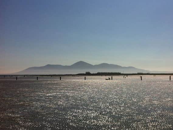 The incident occurred on Tyrella beach in Co Down on Thursday evening.