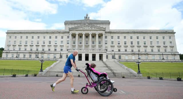 Press Eye - Belfast - Northern Ireland - 30th June 2019

Families, friends and supporters of the Children's Cancer Unit Charity gathered at Parliament Buildings today, to take part in the CCUC Stormont Mile. 

The event was held to raise awareness of childhood cancer in Northern Ireland and in aid of the Children's Cancer Unit at the Royal. For more information visit www.childrenscancerunit.com.



Picture by Jonathan Porter/PressEye