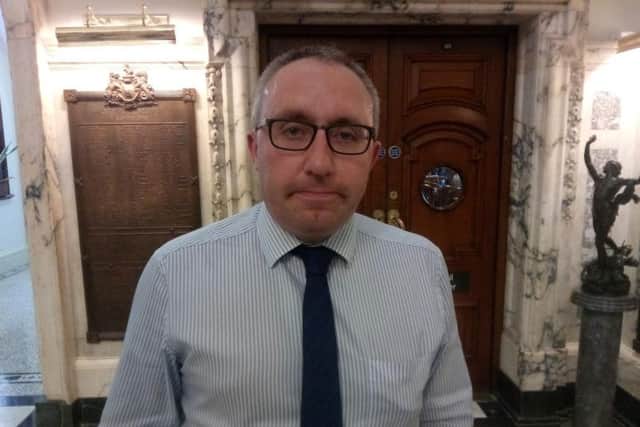 Belfast City Council DUP group leader Cllr George Dorrian.