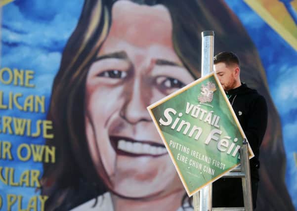 Sinn Fein posters re-traumatise victims