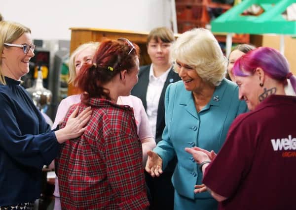 Camilla visits the Welcome Organisation in May