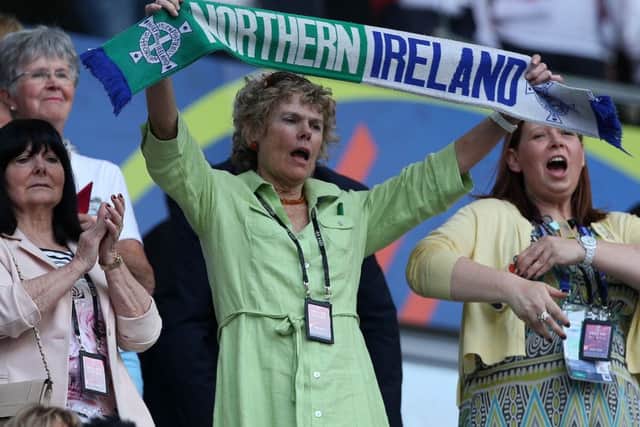 Kate Hoey is a loyal supporter of the Northern Ireland football team