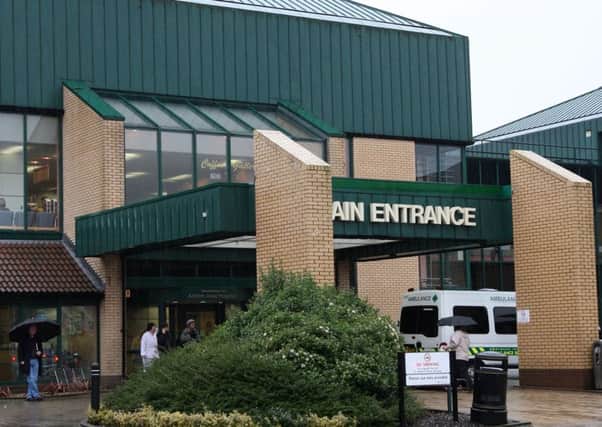 The man died on Saturday following an incident at Antrim Area Hospital