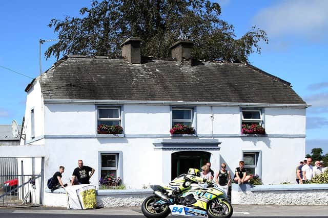 Darren Keys in action on his 600cc Suzuki at the Walderstown Road Races. Picture: Pacemaker Press.