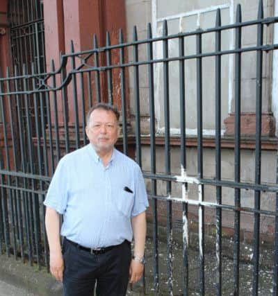 Historic Orange hall at interface is targeted in sectarian hate crime