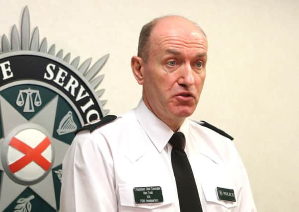 Assistant Chief Constable Alan Todd. Pic: Steven McAuley/McAuley Multimedia