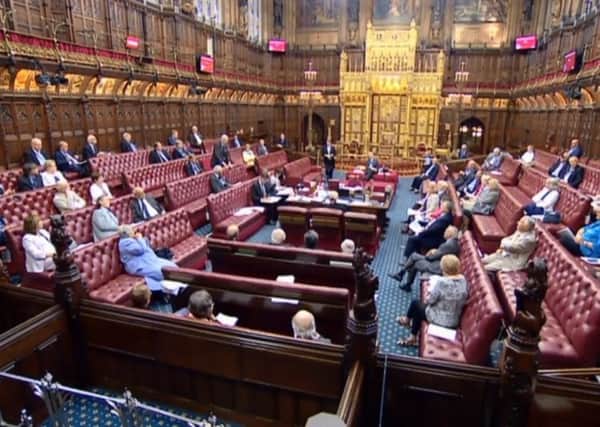Peers spent several hours yesterday afternoon and last night debating the bill