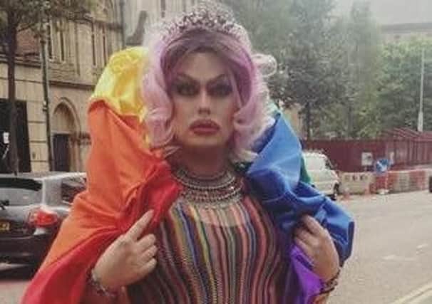 Drag queen Electra La Cnt caused controversy when she used profane language at last year's Alternative Queer Ulster event