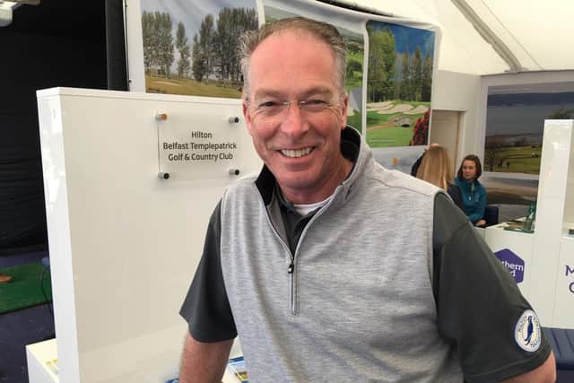 Eamonn Logue, PGA professional at Hilton Templepatrick
