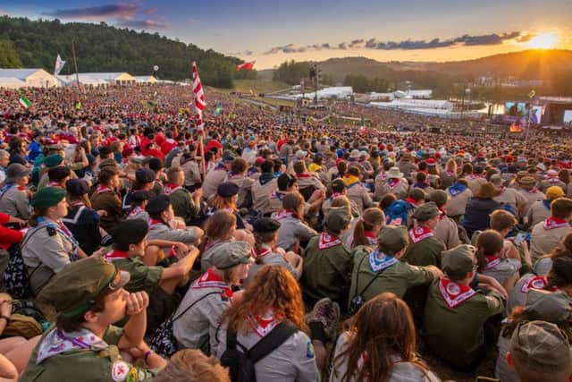 The opening ceremony of the World Scout Jamboree