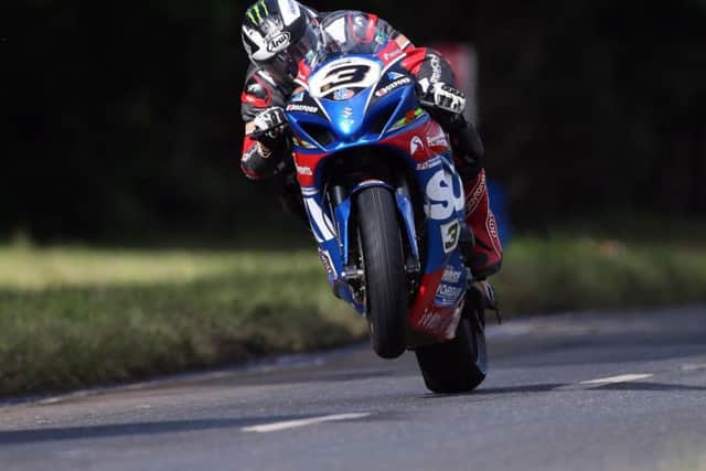 Michael Dunlop won the 'Race of Legends' at Armoy for a record seventh time in a row on his last appearance at his home road race in 2017, when he rode the Bennetts Suzuki.