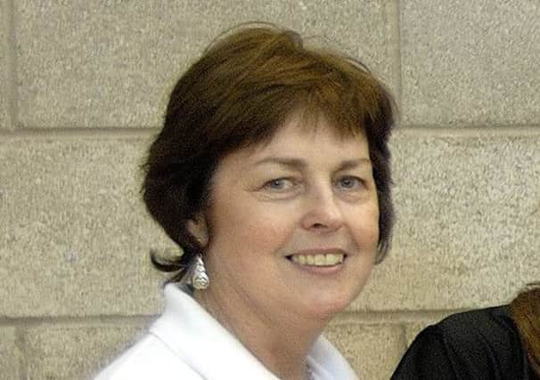 Moya McVeigh, a former Chair of the NI Netball Clubs Committee.