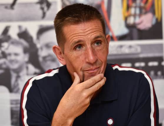 Crusaders Manager Stephen Baxter. 
Pic Colm Lenaghan/Pacemaker