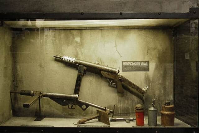 Home made machine guns used in the Warsaw Uprising