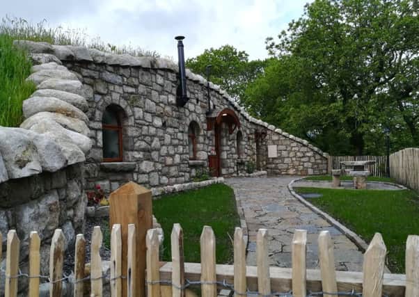 The underground cottage at Fairy River Glamping