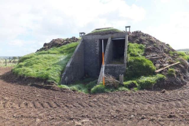 A transmitter bunker for Castlerock chain home radar site