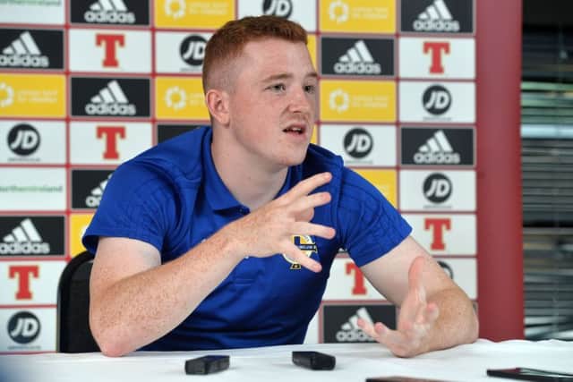 Northern Ireland's Shayne Lavery. Pic Colm Lenaghan/Pacemaker