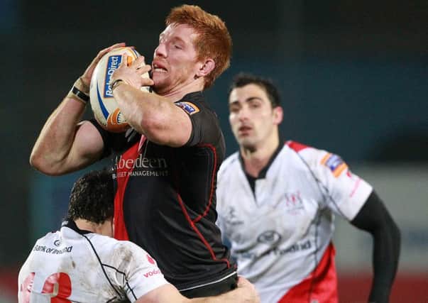 Roddy Grant in action against Ulster in 2012.