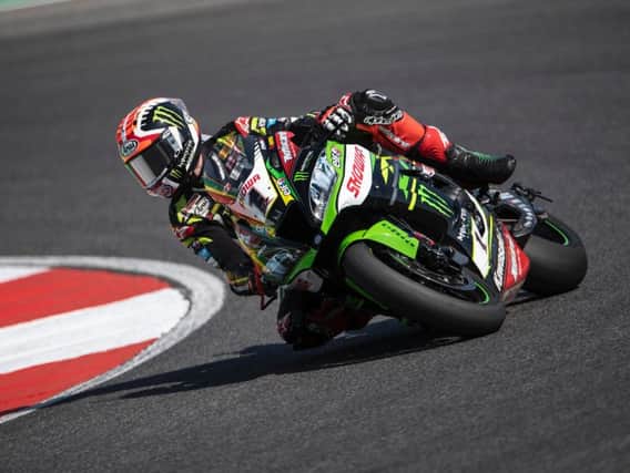 Jonathan Rea led all the way to win Saturday's opening World Superbike race at Portimao in Portugal.