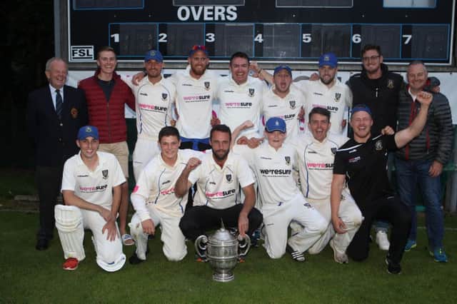 CIYMS were crowned the Robinson Services Premier League title winners for 2019 following a narrow victory against Instonians at Shaws Bride on Sunday evening, their second premier league title in succession. Photo Matt Bohill/Pacemaker Press
