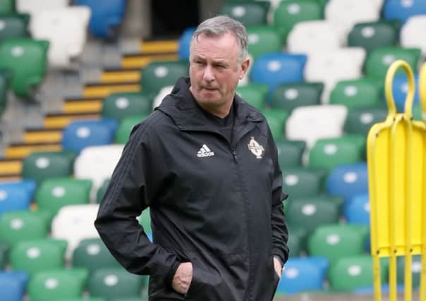 Northern Ireland manager Michael O'Neill. Pic by PressEye Ltd.