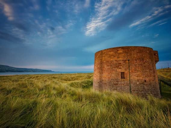 Martello Towers were built around the Irish and English coasts between 1804 and 1812 to guard against Napoleonic Invasion.