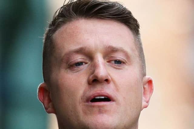 Tommy Robinson pictured before serving his most recent prison sentence. (Photo: P.A. Wire)