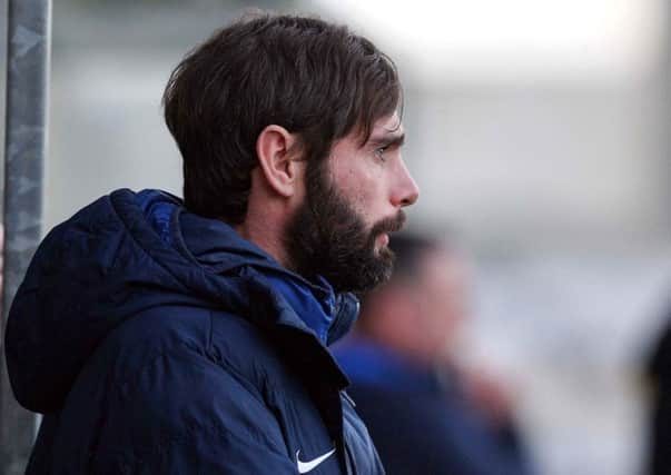 Glenavon manager Gary Hamilton. Pic by INPHO.