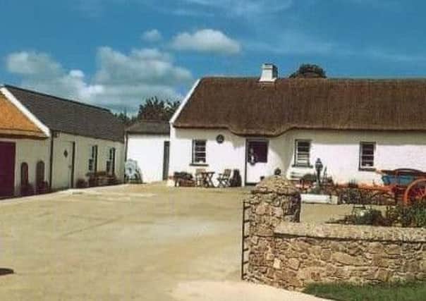 Dan Winters cottage in Loughgall, Co Armagh where the concept of a first Orange lodge was proposed after the Battle of the Diamond in September 1795