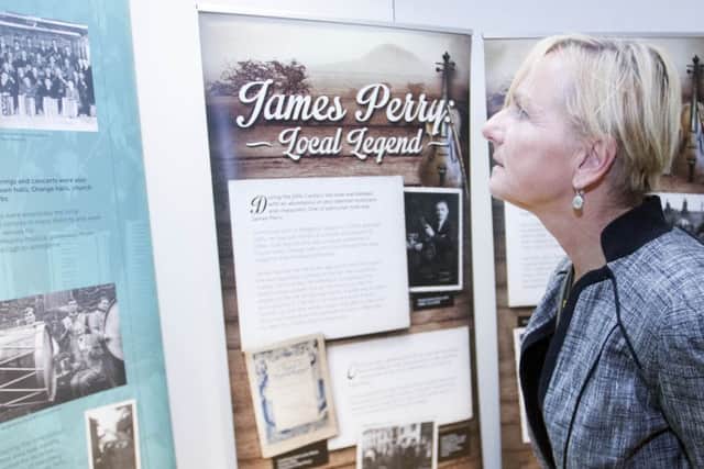 'Local Legend' of the traditional music world - James Perry is featured at the new 'Fiddle and the Fife' exhiibition.  
Admission to the exhibition is free and it will be on display at Mid-Antrim Museum until Saturday 18th January 2020.